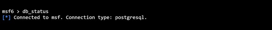 Db_status Terminal Console Output