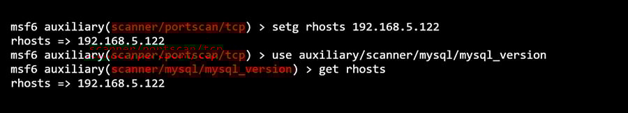 Setg Terminal Console Output