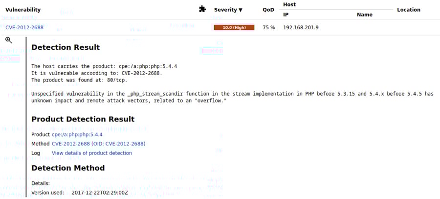 Detection Result