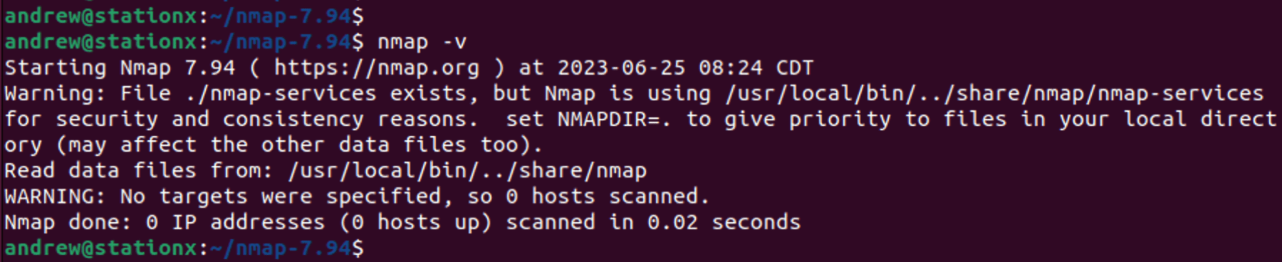 Confirm compiled version