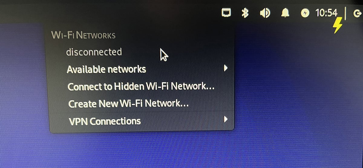 Kali Wireless Connection
