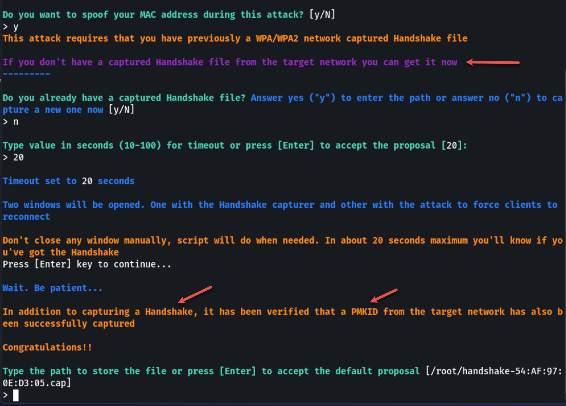 Continue through the prompts for deauth Continue through the prompts for deauth