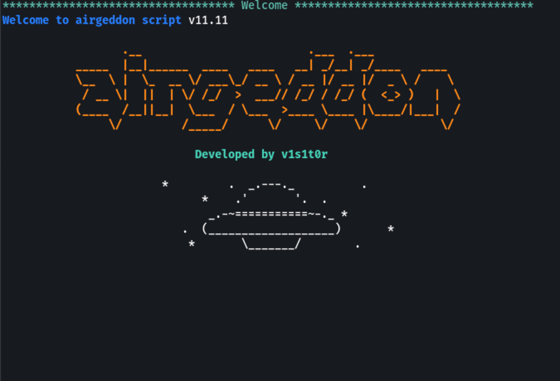 Launch Airgeddon Launch Airgeddon
