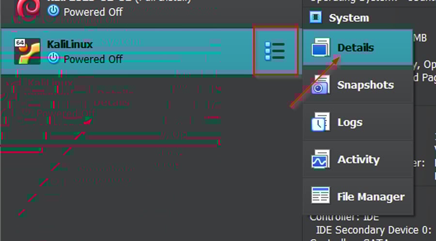 Select details Select details