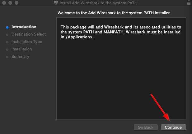 You will need to follow the installer’s steps to complete this process