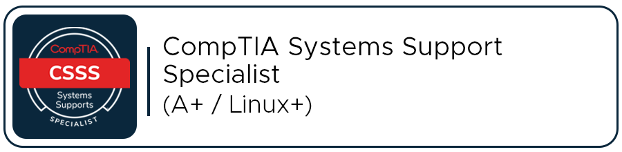 CompTIA Systems Support Specialist