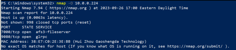Nmap OS Detection: Fingerprint Operating Systems Quickly
