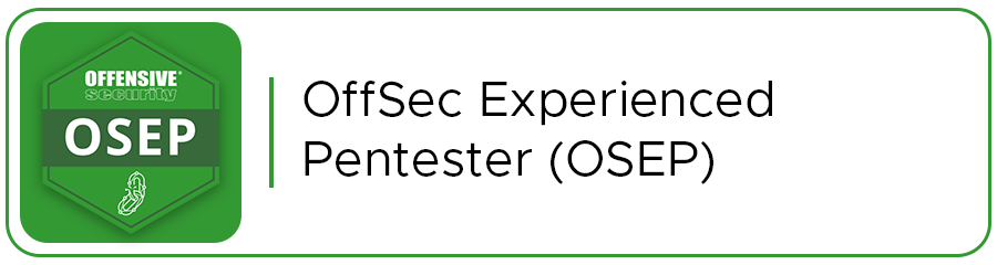 offsec experienced pentester