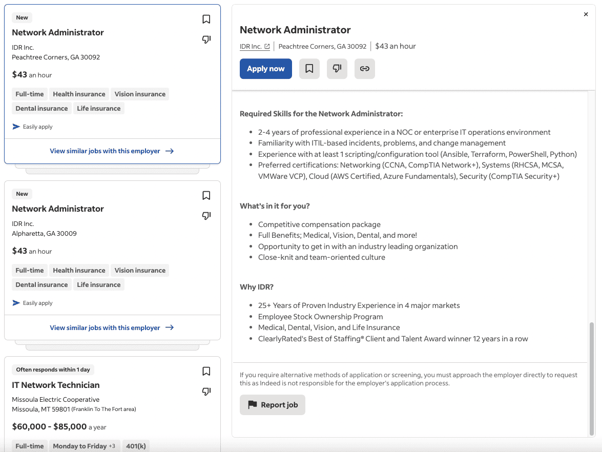 Network Administrator