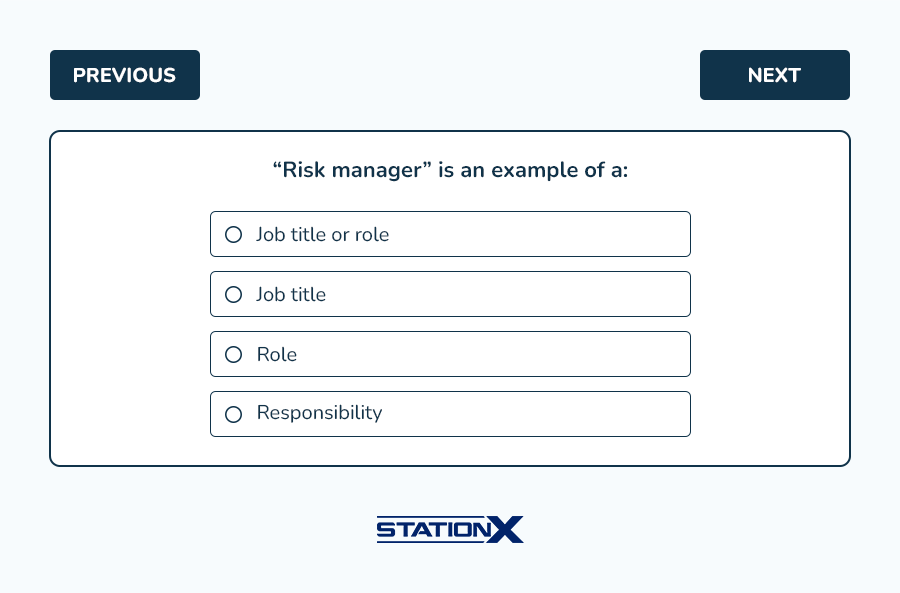 Domain 2 - Information Security Risk Management