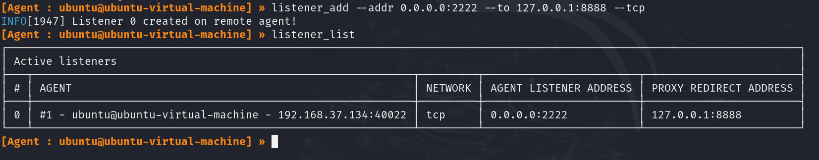 Kali machine on port 8888