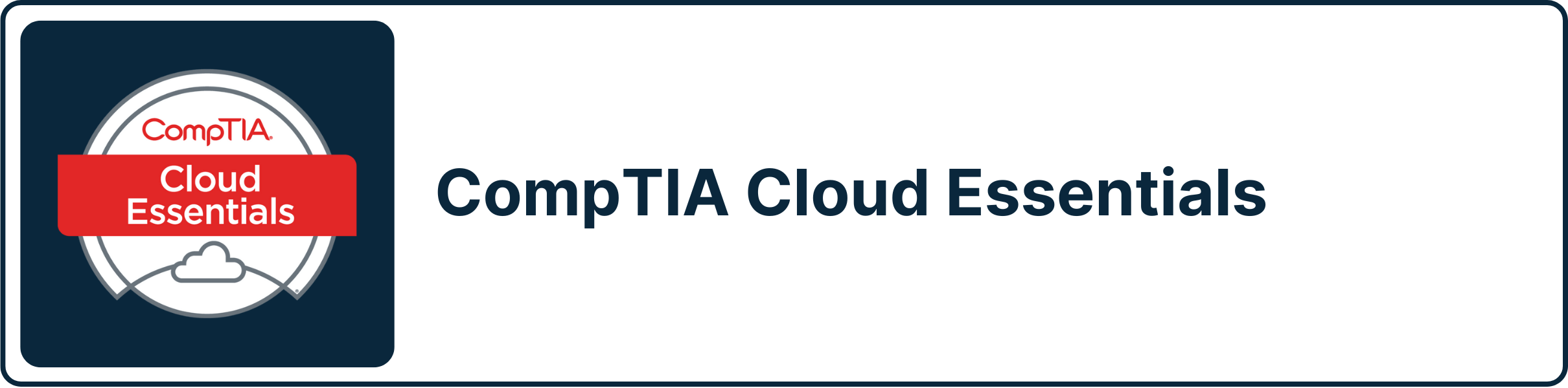 CompTIA Cloud Essentials