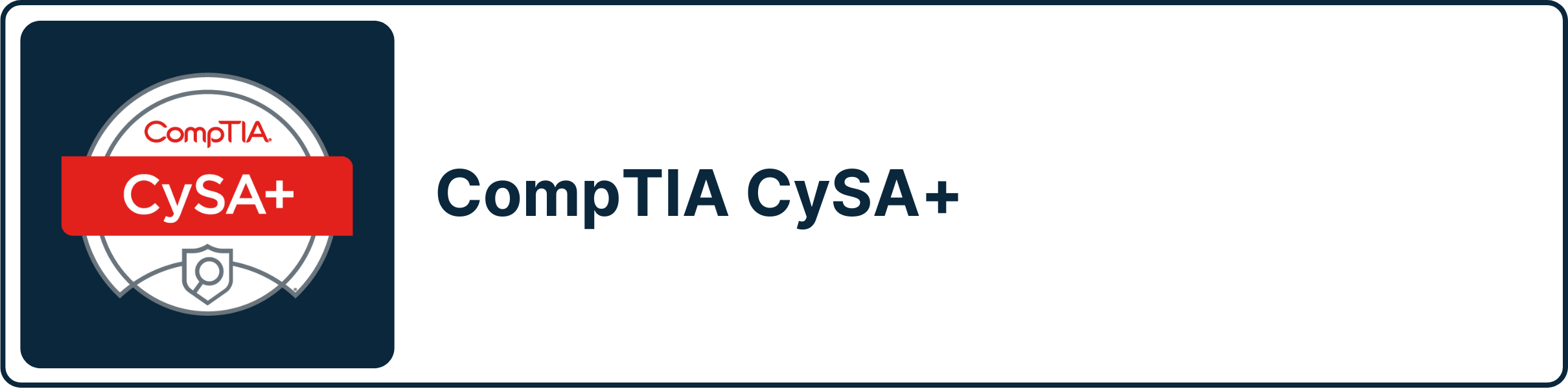 CompTIA CySA+