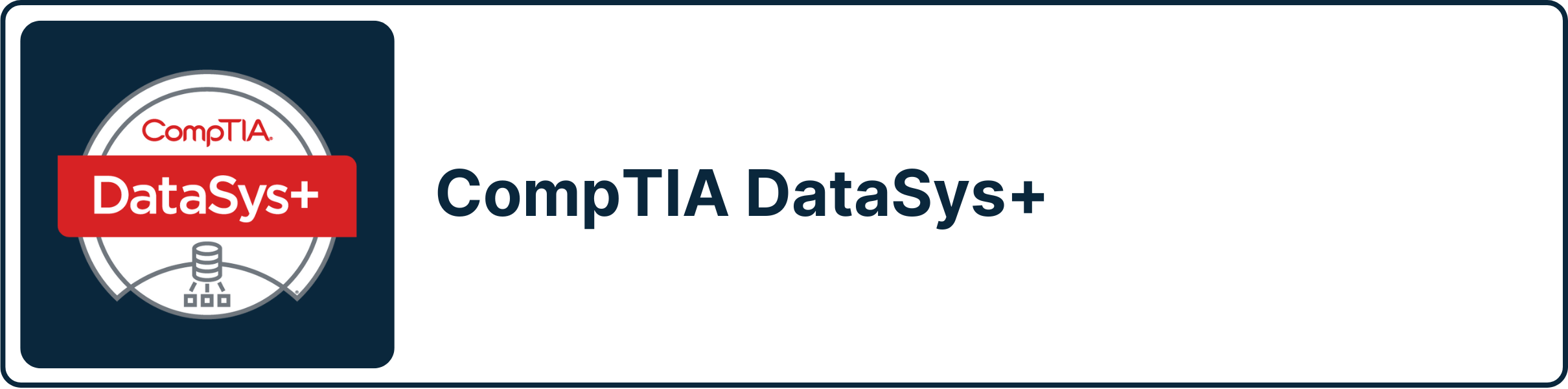 CompTIA DataSys+