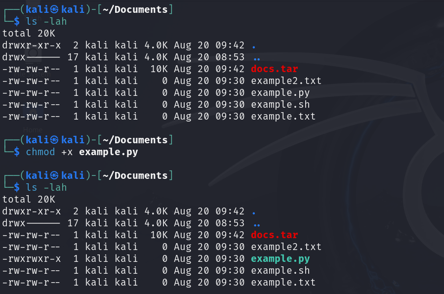 Usage examples