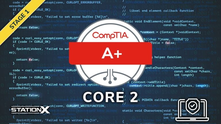 CompTIA A+ Course: CompTIA A+ Core 2 Objectives (220-1102)
