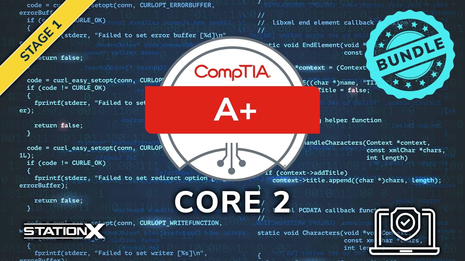 CompTIA A+ Online Course Bundle Core 2 (220-1102)