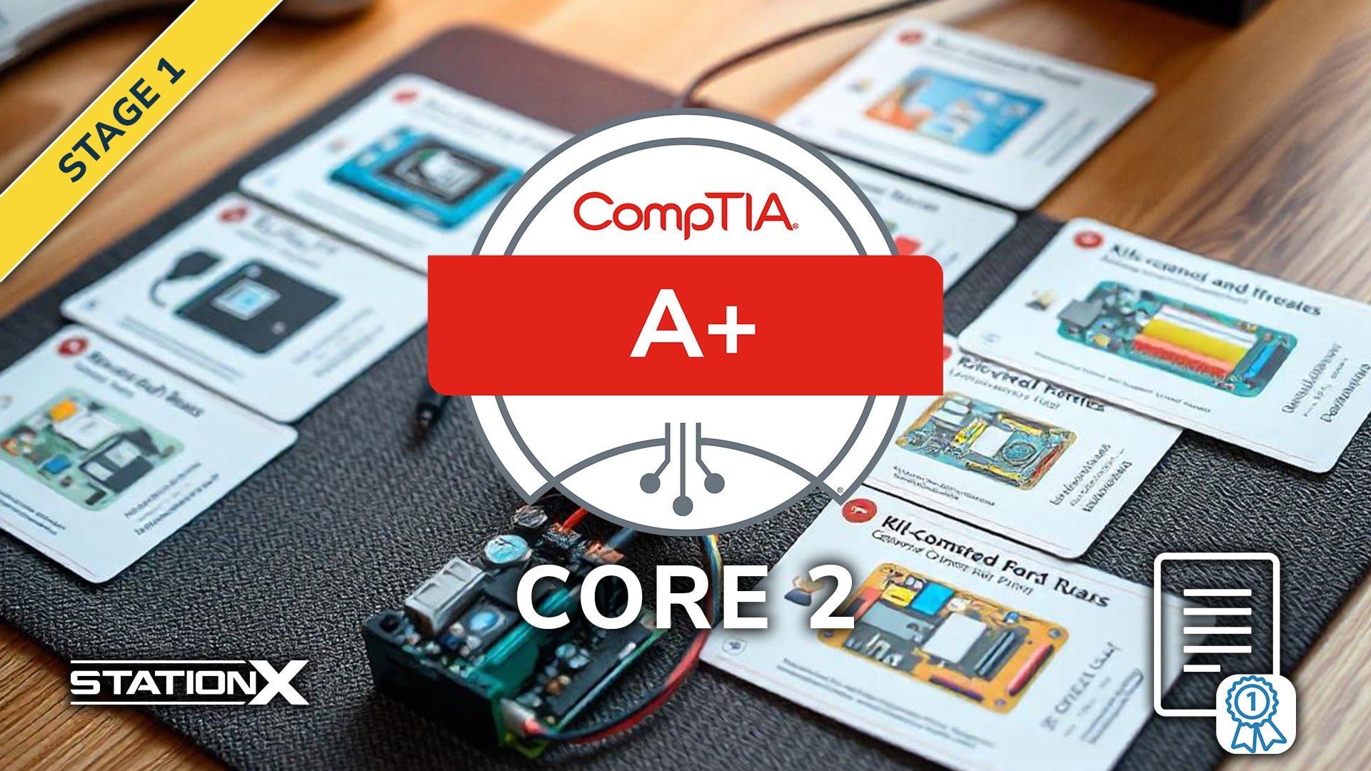 CompTIA A+ Study Material: Core 2 Exam Domain Flashcards