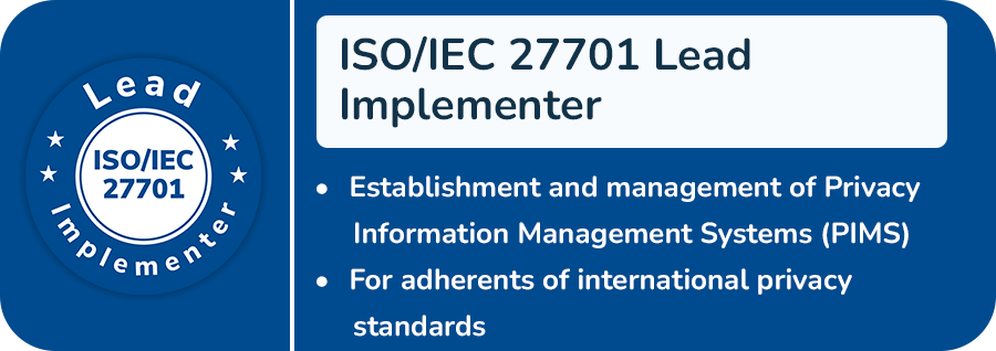 ISOIEC 27701 Lead Implementer