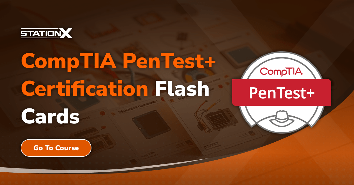 CompTIA PenTest+ Certification Flash Cards