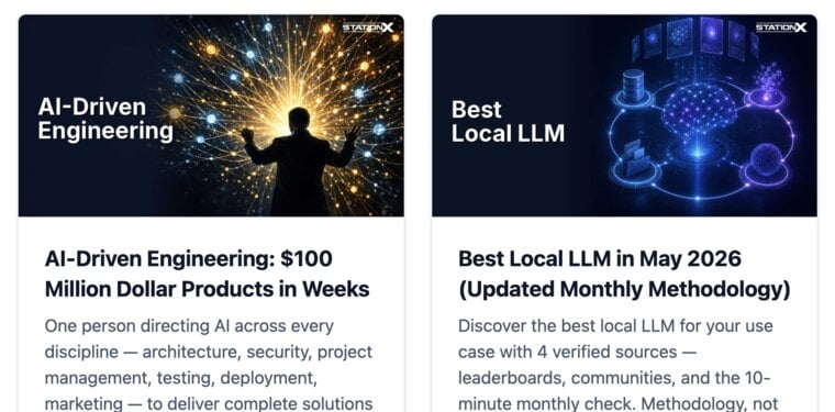 StationX blog and articles
