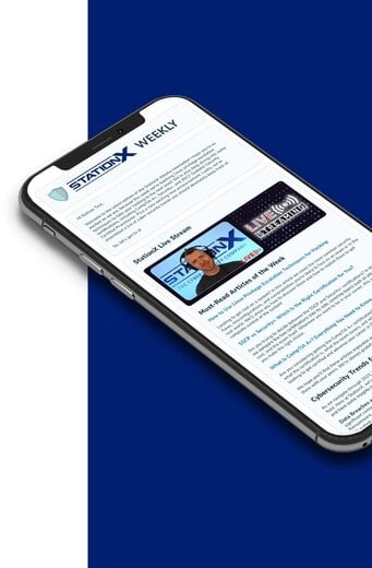 StationX Weekly newsletter